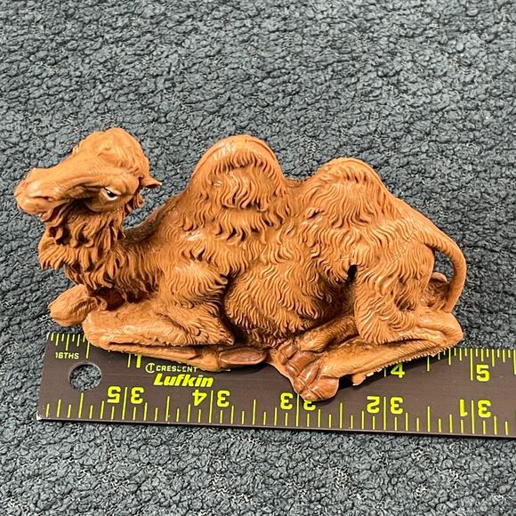 VTG 4 Fontanini Roman Italy Depose Xmas Nativity Animals Camel Cow Donkey Bull - Picture 12 of 16